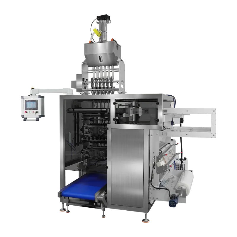 Машина для упаковки в пакетики с боковой запечаткой гранул