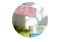 Упаковка жидкости для полоскания рта в виде стиков